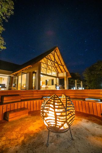 Enjoy the boma under the stars