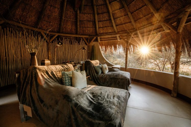 Okonjima Luxury Bush Camp Bungalow Sala