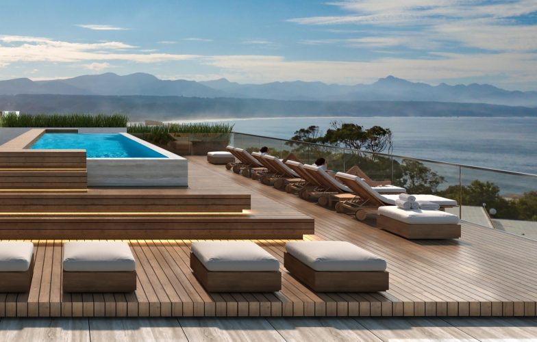 Plett Quarter Hotel Sky Deck View
